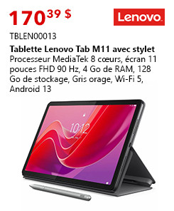 https://www.canadacomputers.com/qc/android-tablets/255923/lenovo-tab-m11-tablet-with-pen-8-core-11-fhd-90hz-4gb-128gb-zada0043us.html